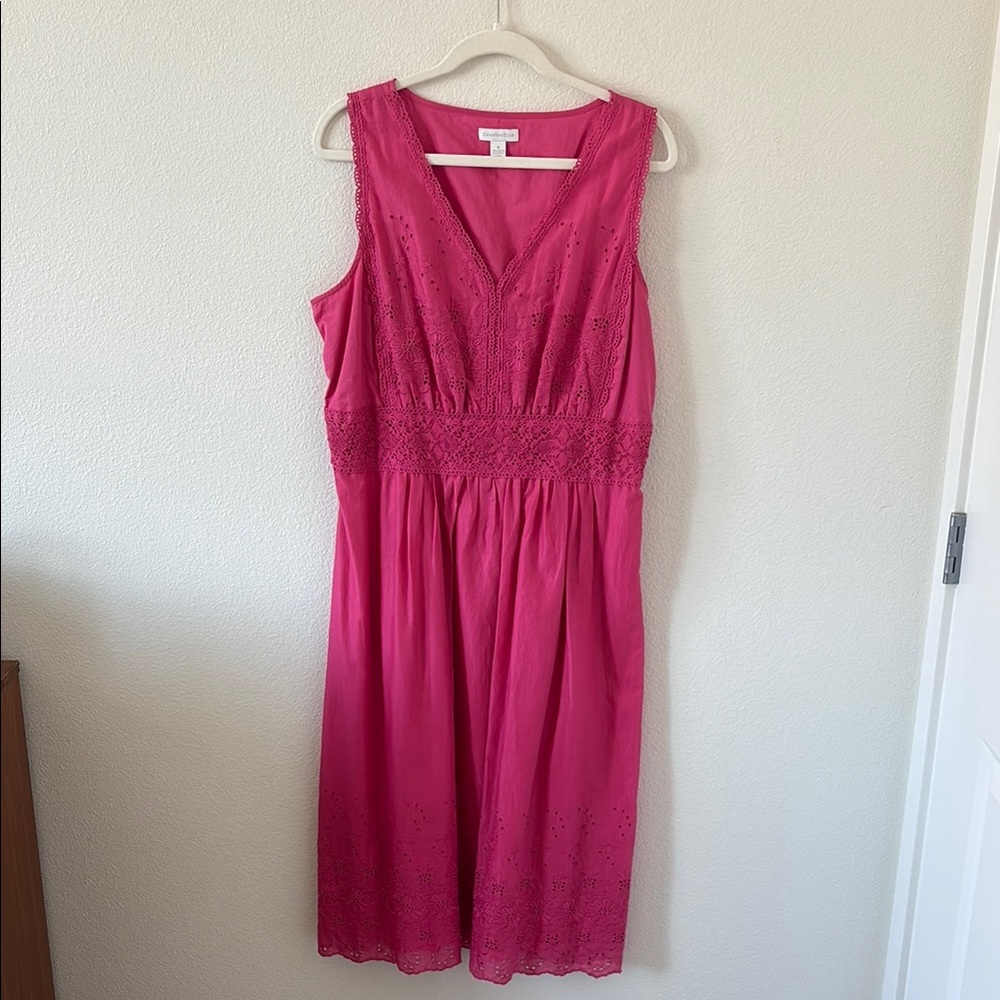 Charter Club Midi Cotton Dress